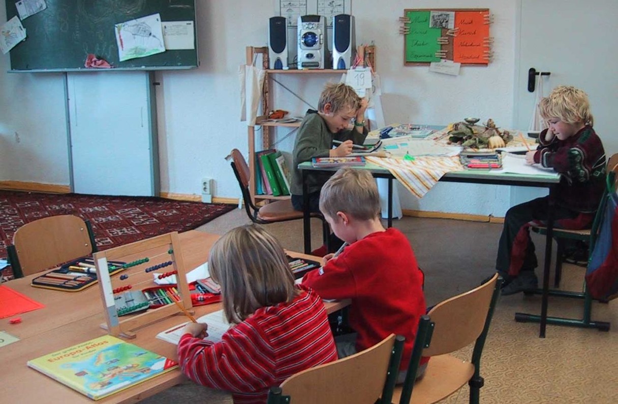 Freie Schule intensives Lernen